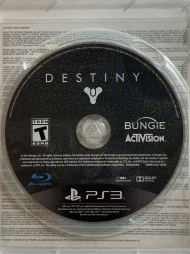 Destiny‎ (Sony PlayStation 3, 2014) PS3 Video Game